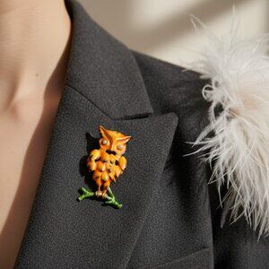 Original by Robert Owl Brooch Pin